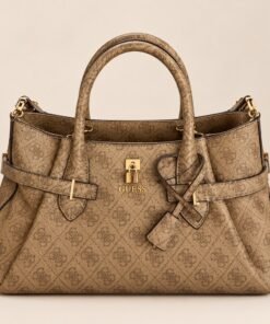 Guess Maroc sac beige monogramme pour femme